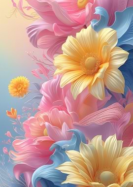 Pastel Floral Arrangement