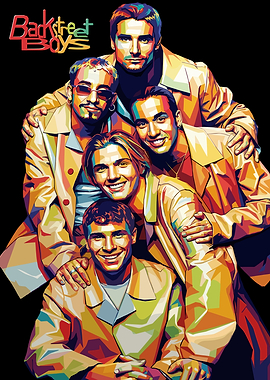 Backstreet Boys Pop Art