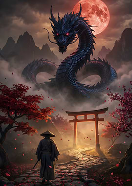 Path Beneath the Crimson Moon