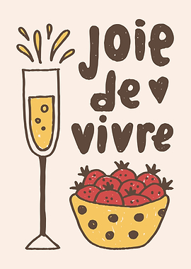 Joie de Vivre illustration
