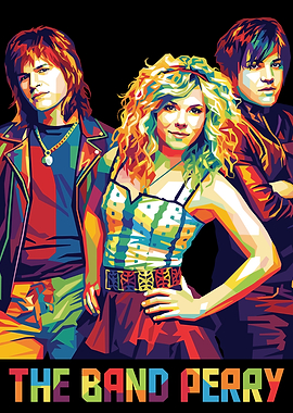 The Band Perry Pop Art