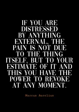 Marcus Aurelius Quote on Pain