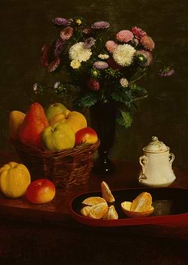 Still Life with Fruit and Flowers