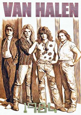 Van Halen 1984 Album Cover Art