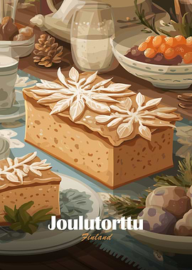 Joulutorttu Finnish Christmas Tart