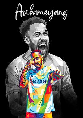 Aubameyang Pop Art
