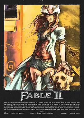 Fable II Game Poster