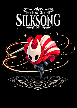 Hollow Knight Silksong Hornet Art