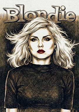 Blondie Debbie Harry Portrait