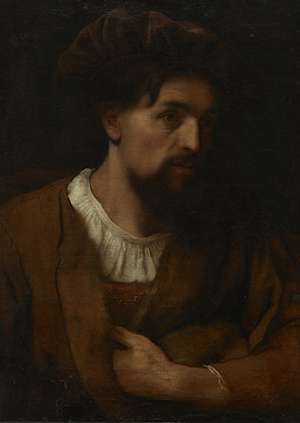 Portrait of a Man in Brown