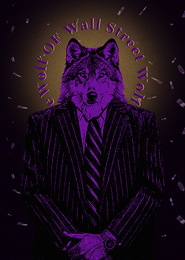 Wolf of Wall Street Poster