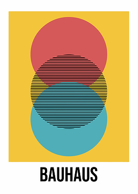 Bauhaus Geometric Circles