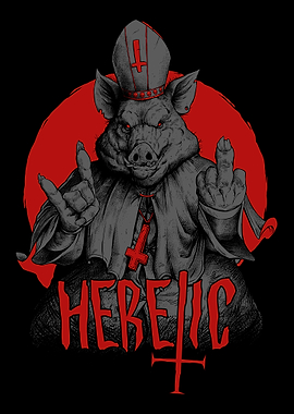 Heretic Pig Pope