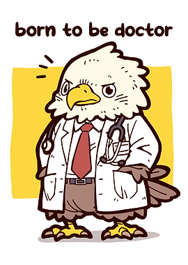 Eagle Doctor Cartoon