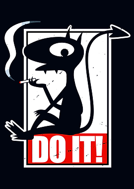 Lucifer Smoking 'Do It!'