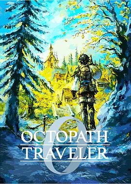 Octopath Traveler Game Art