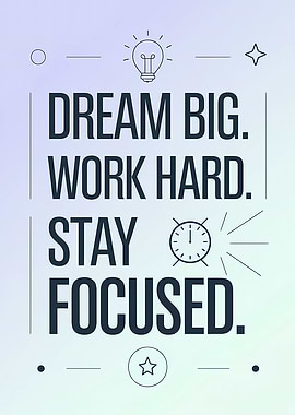 Inspirational Quote Poster