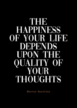 Marcus Aurelius quote on happiness