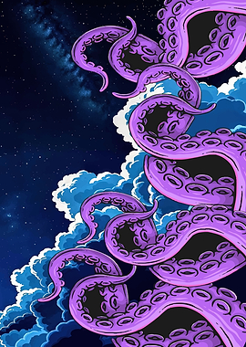 Cosmic Octopus Tentacles