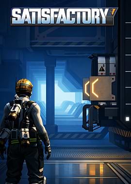Satisfactory Game Cover Art