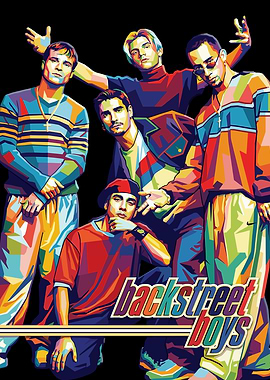 Backstreet Boys Pop Art