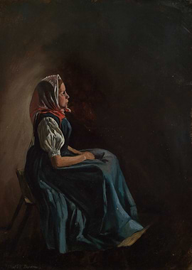 Woman in Traditional Dress