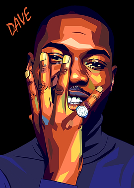 Dave Pop Art Portrait