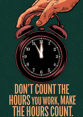 Make the Hours Count Alarm Clock