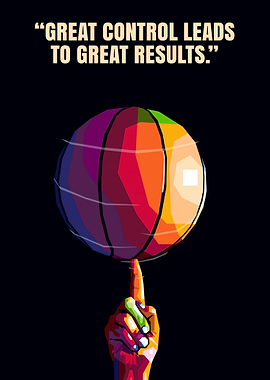 Basketball on Finger Quote