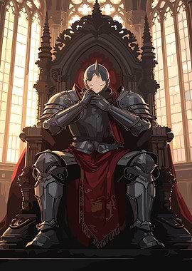 Knight on Throne