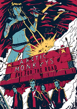 Arctic Monkeys One For The Road Poster