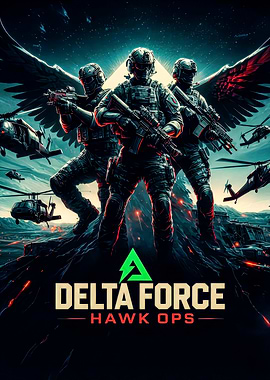 Delta Force Hawk Ops Game Art