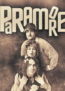 Paramore Band Stacked Portrait