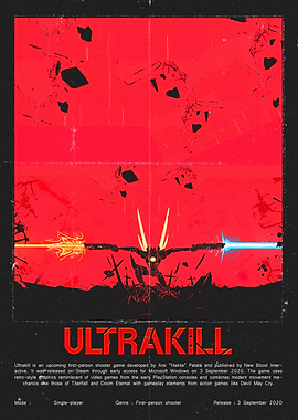 ULTRAKILL Game Poster