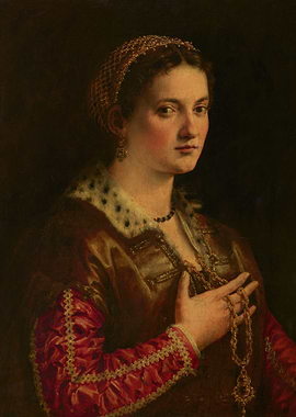 Portrait of a Woman with Jewelry