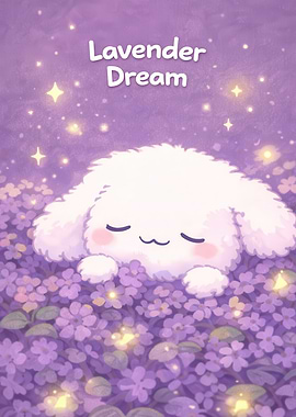 Lavender Dream Cute Character