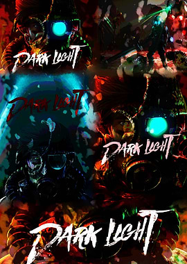 Dark Light Sci-Fi Collage