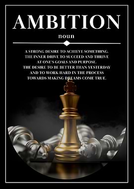 Ambition Success Discipline