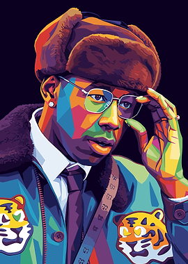 Tyler, The Creator Pop Art Portrait