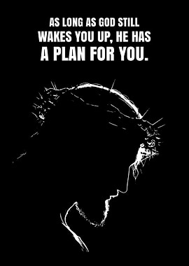 Jesus Crown of Thorns Inspirational Quote