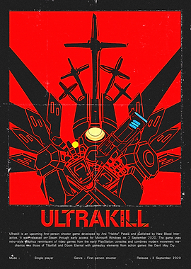 ULTRAKILL Game Poster