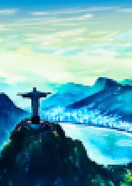 Christ the Redeemer Statue Overlooking Rio