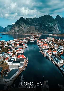 Lofoten Norway Coastal Village