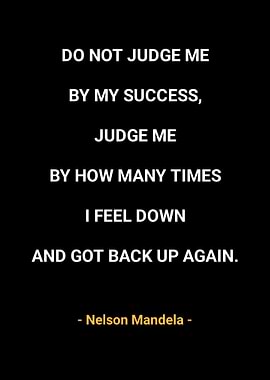 Nelson Mandela Quote on Resilience