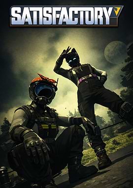 Satisfactory Game Art