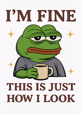 Pepe the Frog 'I'm Fine' Coffee Mug