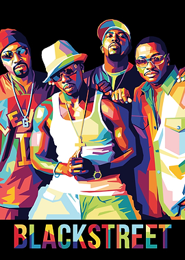 Blackstreet Pop Art Portrait