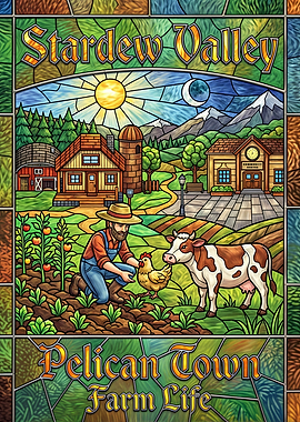 Stardew Valley Pelican Town Farm Life