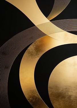 Minimal Abstract Gold Composition