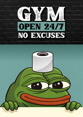 Pepe the Frog with Toilet Paper